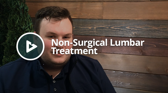 NON-SURGICAL LUMBAR TREATMENT Testimonial